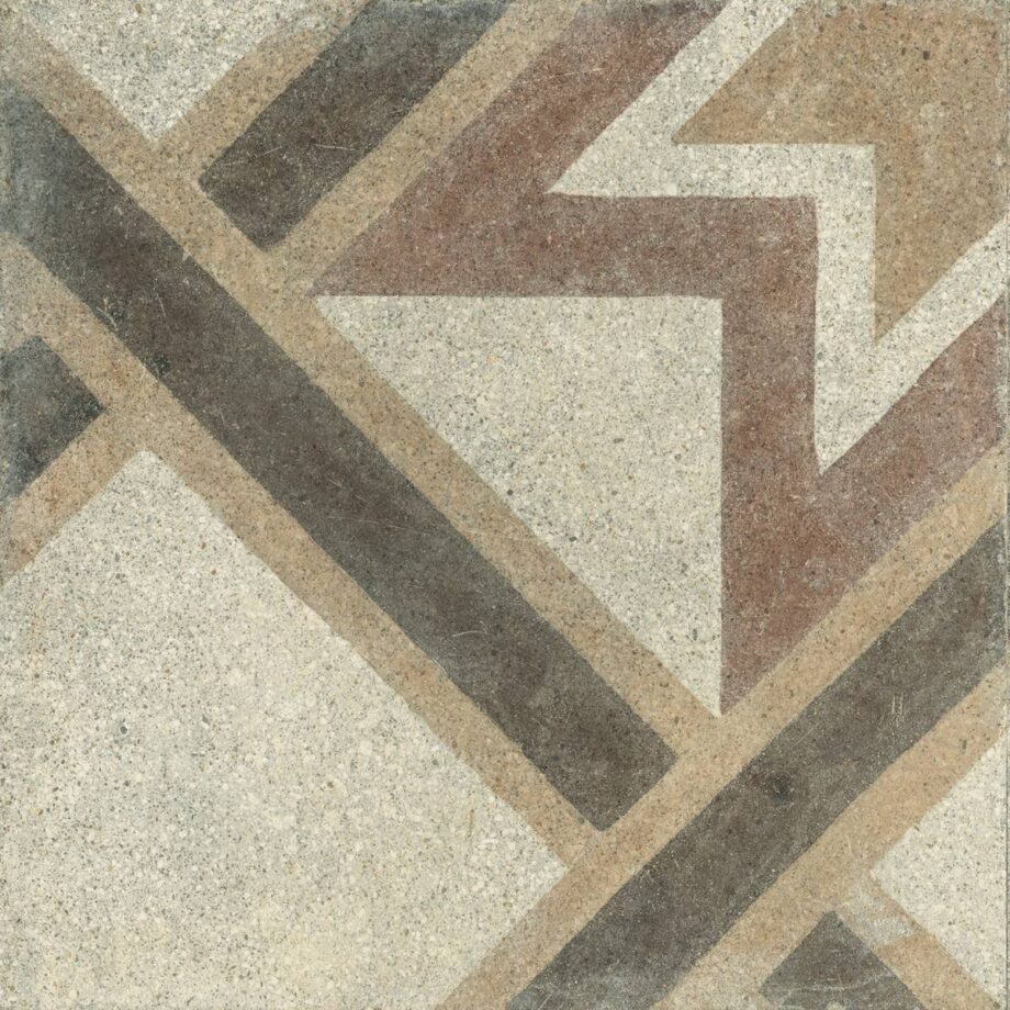 Patterned porcelain floor tile ABK Play Concrete Retrò A, 20×20 cm, 8.5 mm, matt (nat.) Patterned porcelain floor tile ABK Play Concrete Retrò A, 20x20 cm, 8.5 mm, matt (nat.)
