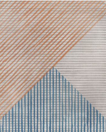 Patterned porcelain floor tile ABK Play String Mix Multicolor, 20x20 cm, 8.5 mm, matt (nat.)