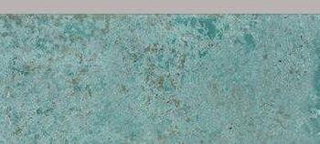 Porcelain skirting tile Dune Magnet Mint, 9.5x60 cm, 10 mm, mint green