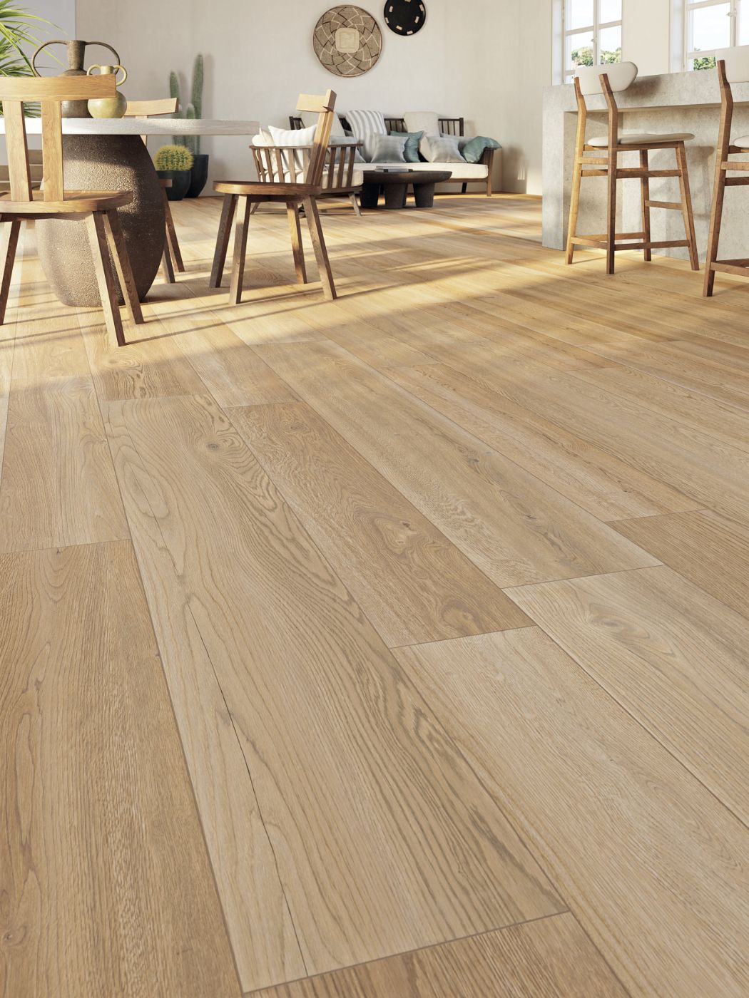 Wood effect outdoor porcelain tile ABK Poetry Wood Gold, 30x120 cm, 20 mm, outdoor, slip-resistant R11 – 4