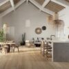 Wood effect porcelain tile ABK Poetry Wood Gold – view 5 Wood effect outdoor porcelain tile ABK Poetry Wood Gold, 30x120 cm, 20 mm, outdoor, slip-resistant R11 – 5