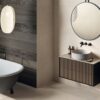 Wood effect porcelain floor tile ABK Poetry Wood Mud, 8.5 – view 5 Wood effect porcelain floor tile ABK Poetry Wood Mud, 20x120 cm, 8.5 mm, matt – 5