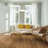 Oak parquet flooring Bauwerk Casapark Oak 35 brushed matt lacquered 181mm – 2