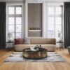 Oak parquet flooring Bauwerk Casapark Oak 35 brushed matt lacquered 181mm – 7