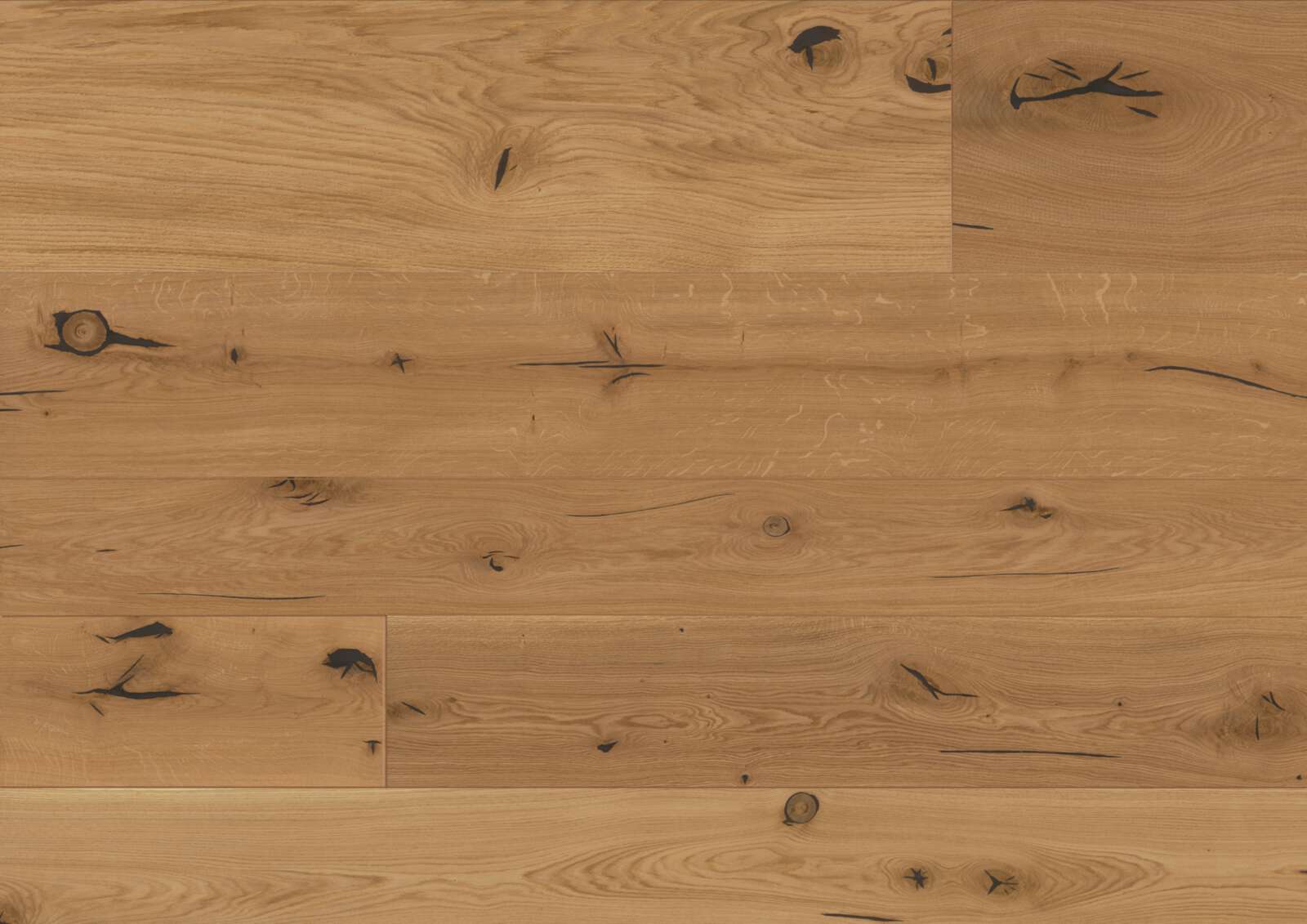 Parquet Flooring Bauwerk Unicopark Oak Mandorla 46 oiled handcrafted