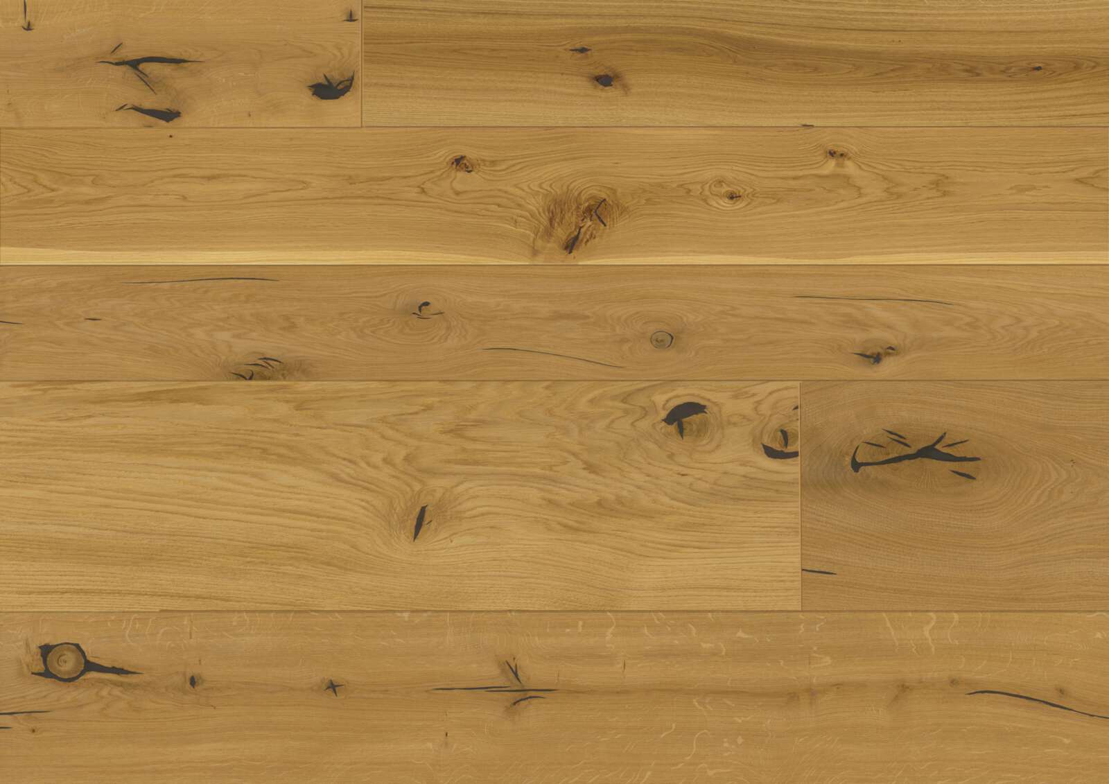 Engineered Wooden Flooring Bauwerk Unicopark Oak Nature 46 oiled brushed
