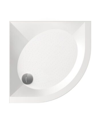 Quadrant Shower Tray PAA ART RO 80 R550, 80x80 cm