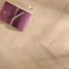 Rigid LVT Herringbone Vinyl Flooring Floorify Hirame F300
