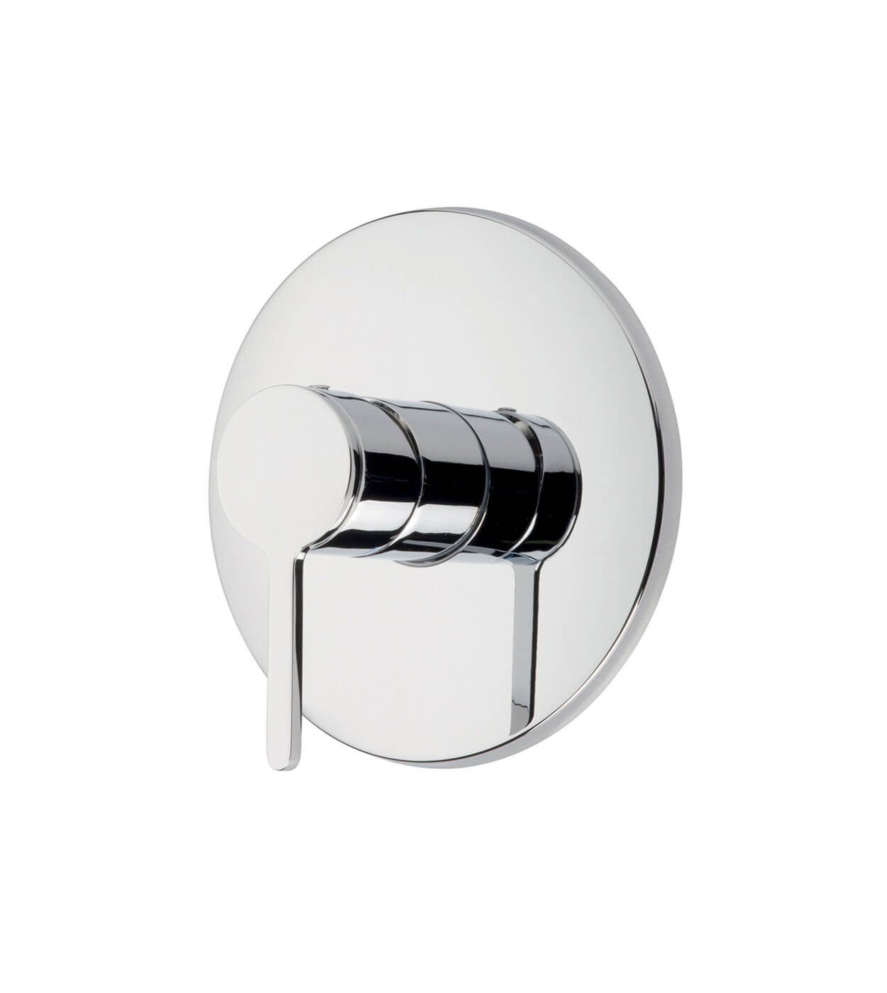 Concealed shower mixer Emmevi Filobrass 85009, Ø 115 mm plate