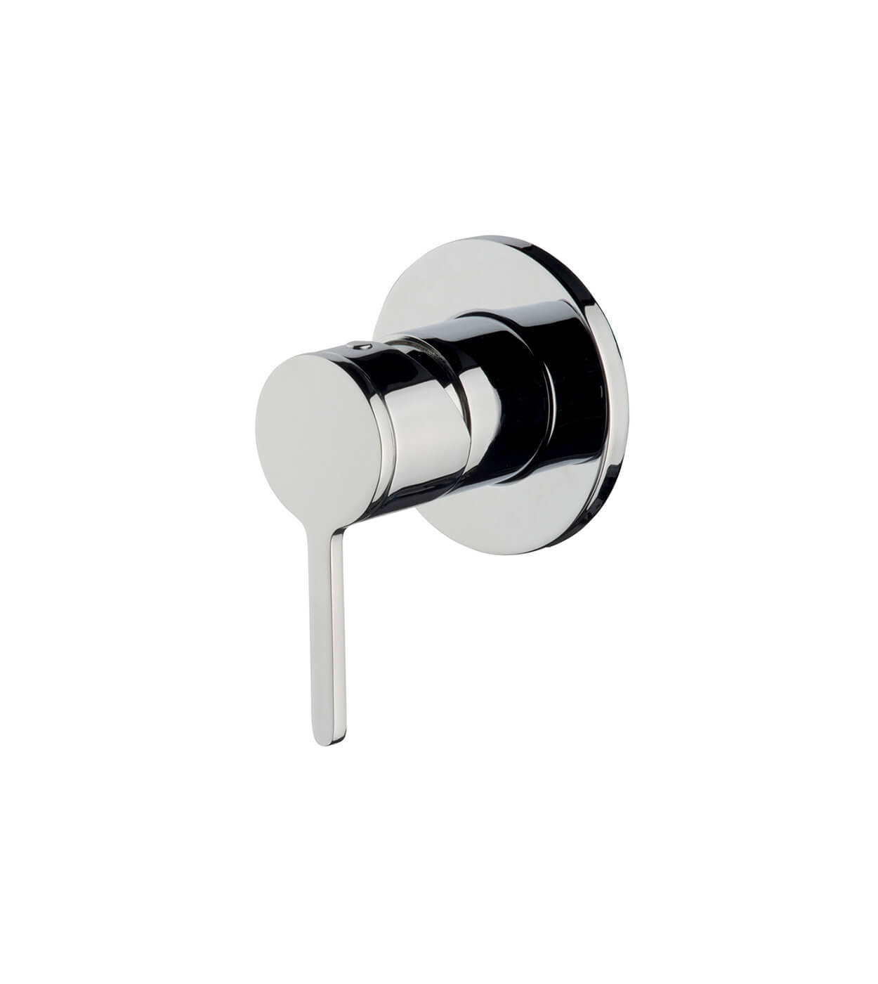 Concealed shower mixer Emmevi Filobrass 85009PI, Ø 80 mm plate