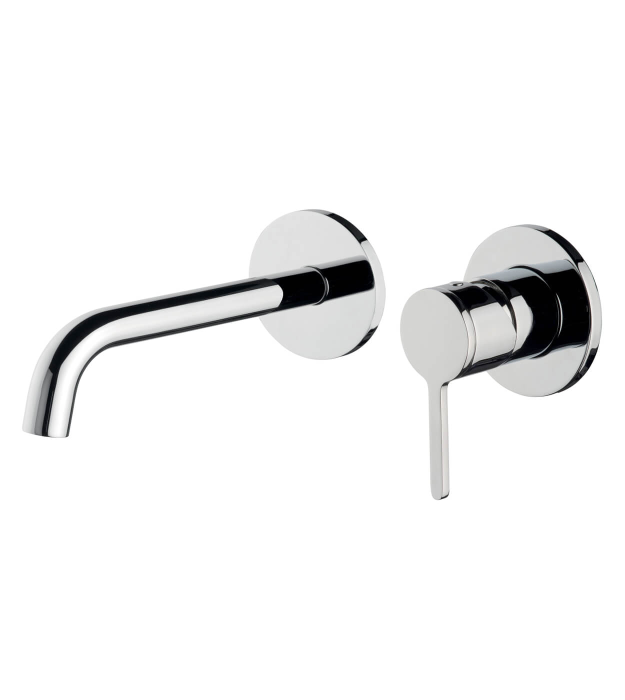 Wall-mounted basin mixer Emmevi Filobrass 85155, separate rosettes