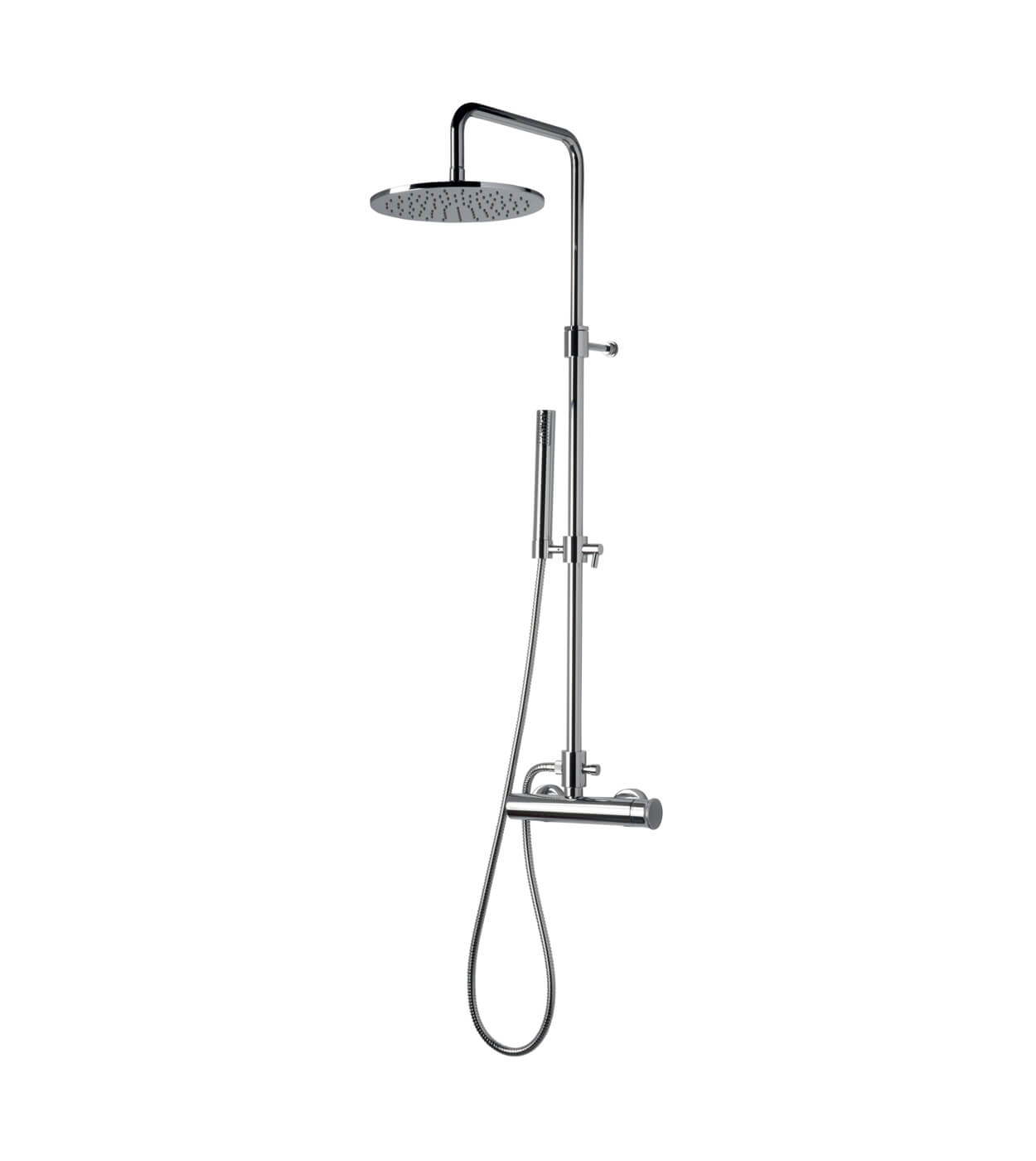 Shower column with mixer Emmevi Filobrass 8500284, overhead Ø 250 mm – 2