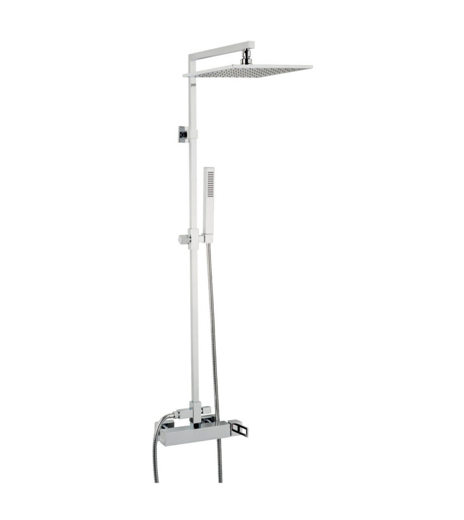 Shower column with mixer Emmevi Gea 2600247, chrome, holed lever Shower column with mixer Emmevi Gea 2600247