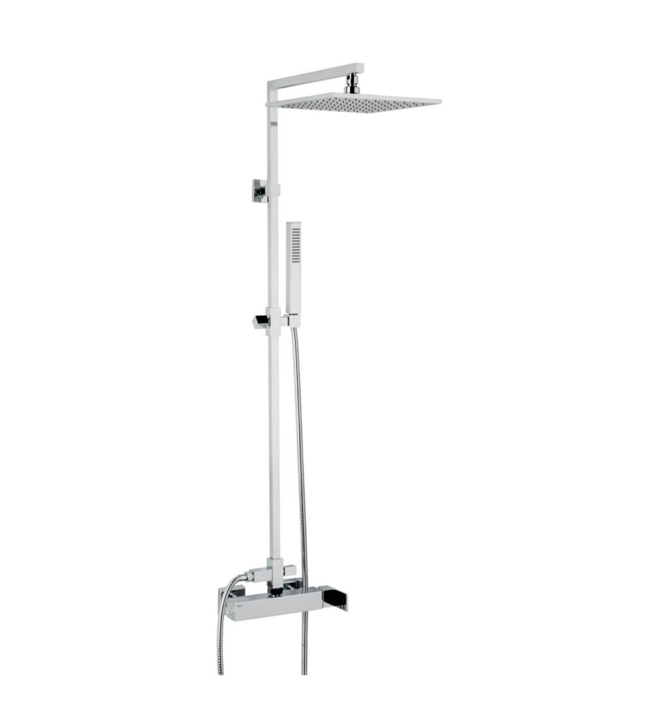 Shower column with mixer Emmevi Gea 2600247, chrome, closed lever Shower column with mixer Emmevi Gea 2600247 – 2