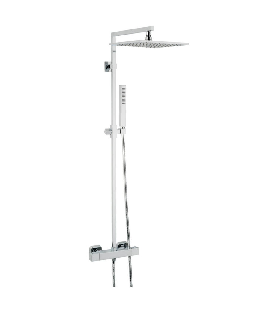 Shower column with thermostatic mixer Emmevi Gea 2630747, chrome Shower column with thermostatic mixer Emmevi Gea 2630747