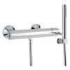 Shower mixer Emmevi Ade 78002, chrome, holed lever, mixer + shower set Shower mixer Emmevi Ade 78002 – 4