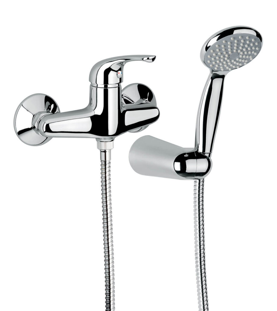 Shower mixer Emmevi Giglio 8002, chrome, mixer + shower set Shower mixer Emmevi Giglio 8002 – 2