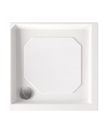 Shower Tray PAA CLASSIC KV 80, 80x80 cm, Cast Stone
