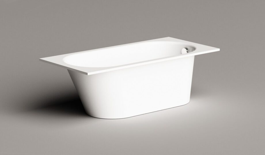 Built-in Bath PAA VARIO M 160×75 cm, Cast Stone – view 11 Built-in Bath PAA VARIO M 160x75 cm, Cast Stone – 11