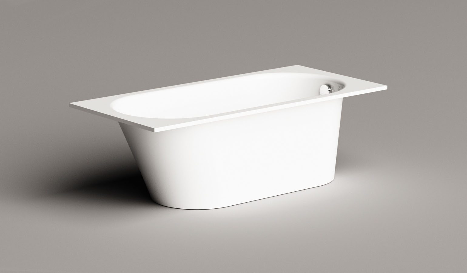Built-in Bath PAA VARIO M 160x75 cm, Cast Stone – 11
