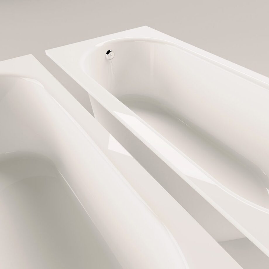 Built-in Bath PAA VARIO M 160×75 cm, Cast Stone – view 3 Built-in Bath PAA VARIO M 160x75 cm, Cast Stone – 3