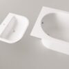 Built-in Bath PAA VARIO M 160×75 cm, Cast Stone – view 4 Built-in Bath PAA VARIO M 160x75 cm, Cast Stone – 4
