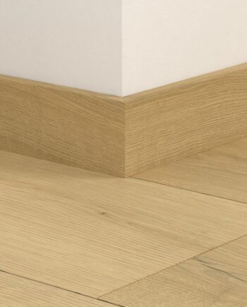 Skirting board Quick-Step Brushed Oak Beige for LVT vinyl flooring, waterproof, 12x58x2400 mm