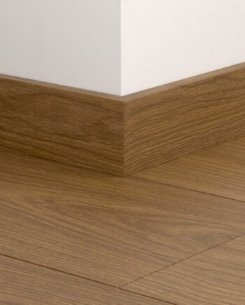 Skirting board Quick-Step Cocoa Oak for LVT vinyl flooring, waterproof, 12x58x2400 mm