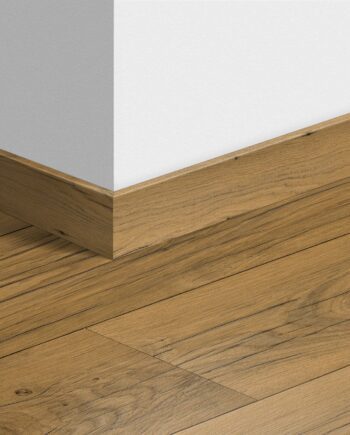 Skirting board Quick-Step Cracked Oak Natural for laminate, MDF, 12x58x2400 mm
