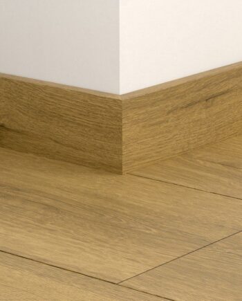 Skirting board Quick-Step Honey Brown Oak for laminate, MDF, 12x58x2400 mm