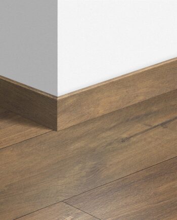 Skirting board Quick-Step Midnight Oak Brown for laminate, MDF, 12x58x2400 mm