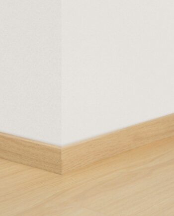 Skirting board Quick-Step Natural Varnished Oak for laminate, MDF, 12x58x2400 mm