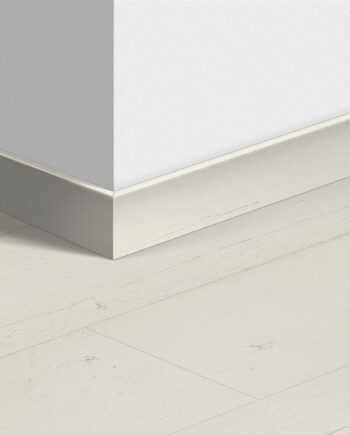 Skirting board Quick-Step Painted Oak White for laminate, MDF, 12x58x2400 mm