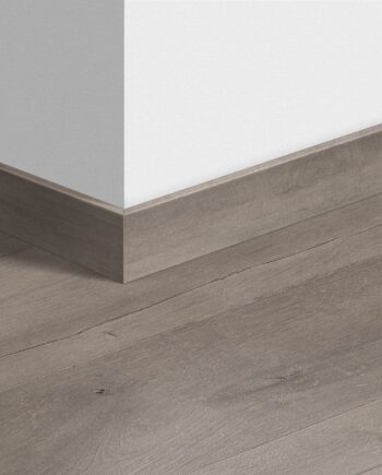 Skirting board Quick-Step Patina Oak Grey for laminate, MDF, 12x58x2400 mm