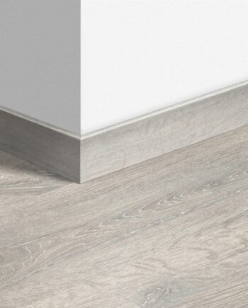 Skirting board Quick-Step Reclaimed White Patina Oak for laminate, MDF, 12x58x2400 mm