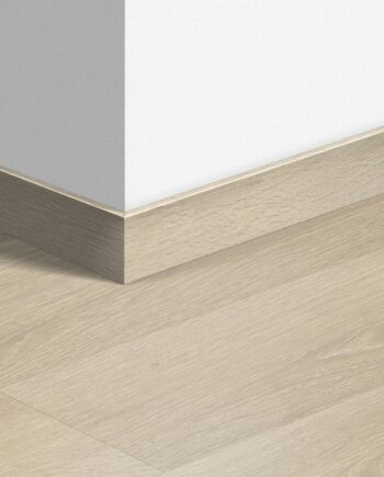 Skirting board Quick-Step Sea Breeze Oak Beige for LVT vinyl flooring, waterproof, 12x58x2400 mm