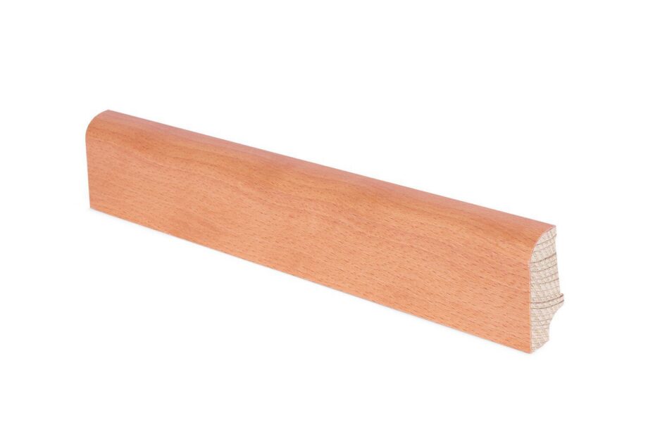 Skirting board Thede & Witte Cube 40, beech, 15 x 40 x 2400 mm Skirting board Thede & Witte Cube 40, beech, 15 x 40 x 2400 mm