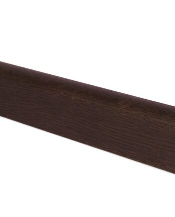 Skirting board Thede & Witte Cube 40, oak, deep smoked, 15 x 40 x 2400 mm