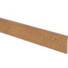 Skirting board Thede & Witte Cube 40, oak, smoked, rough appearance, 15 x 40 x 2400 mm