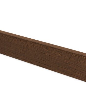 Skirting board Thede & Witte Cube 40, oak Vintage Darkbrown, 15 x 40 x 2400 mm
