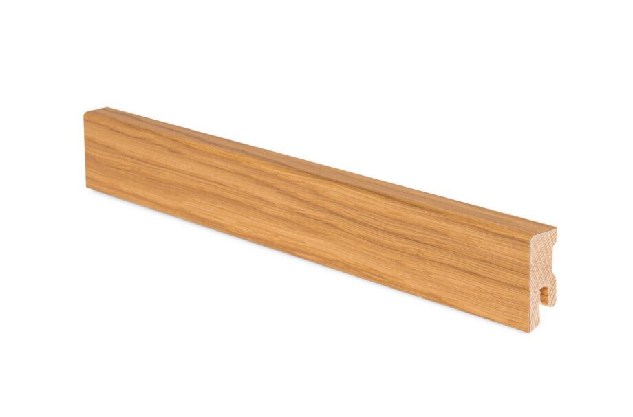 Skirting board Thede & Witte Cube 40, oak, oiled, 15 x 40 x 2400 mm