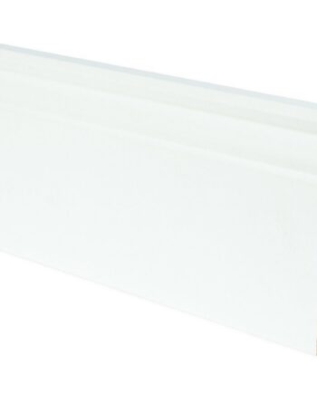 Skirting board Thede & Witte Hamburger Profil 100, white, 18 x 100 x 2500 mm