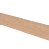 Skirting board Thede & Witte Standard, oak, rough appearance, 21.5 x 45 x 2400 mm