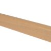 Skirting board Thede & Witte Standard, oak, smoked white oiled, 21.5 x 45 x 2400 mm