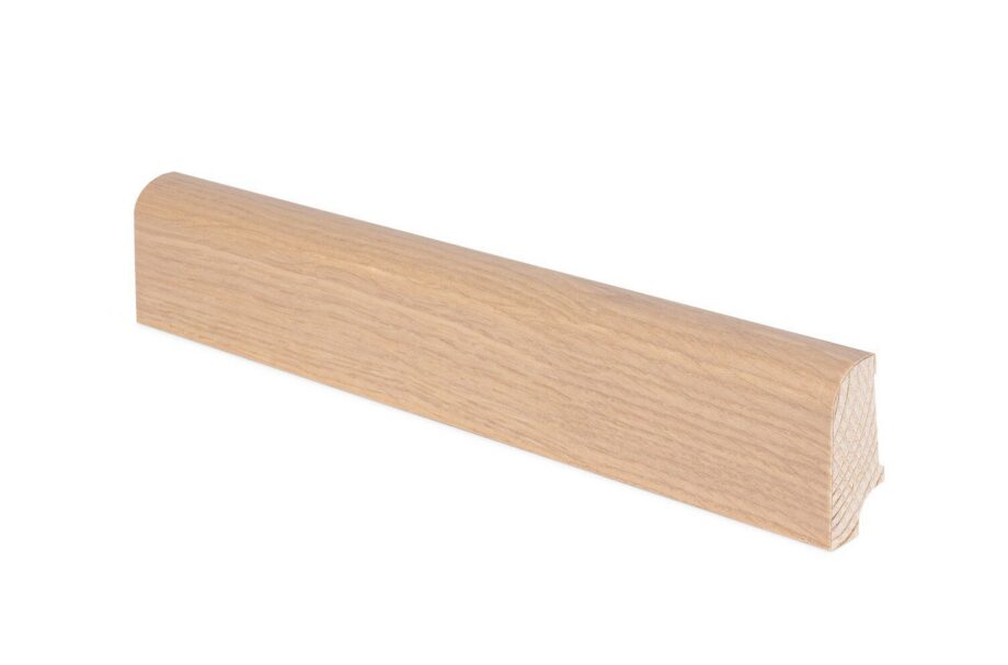 Skirting board Thede & Witte Standard, oak, white oiled, 21.5 x 45 x 2400 mm Skirting board Thede & Witte Standard, oak, white oiled, 21.5 x 45 x 2400 mm