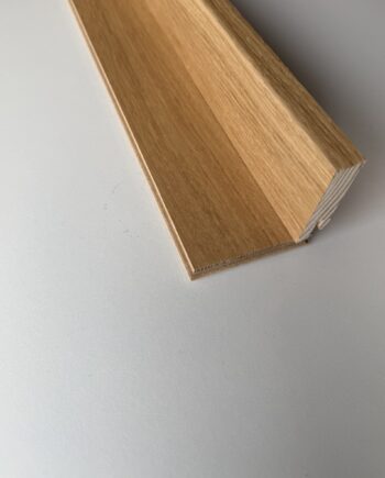 Skirting board veneered oak matt lacquer profile 15x60mm