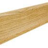 Skirting boards veneered oak lacquered 20x58mm