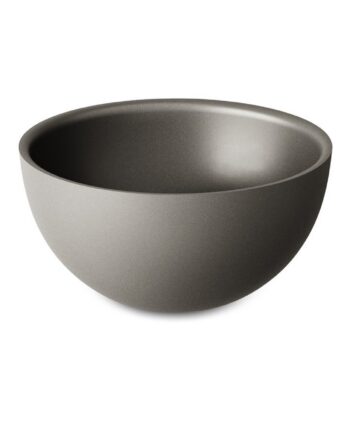 Small Countertop Basin PAA DO 25, Ø25 cm, Black Graphite