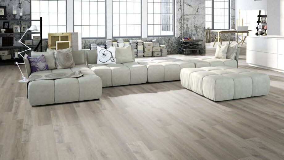 SPC floor Traffic Odin with integrated underlay – 2