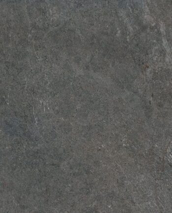 Stone-effect matt porcelain floor tile Tau Caribbean Graphite, 60x120 cm, 10.5 mm, graphite grey, rectified
